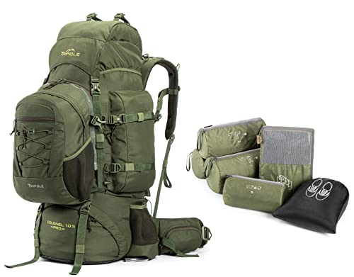 Image of Tripole Colonel Rucksack With organizer Army Green