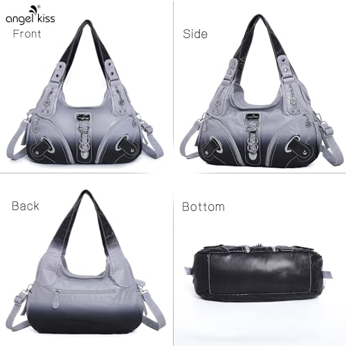 Image of Angelkiss Hobo Purses and handbags for Women Satchel Handbag Women Purses Large Daily Shoulder Bags