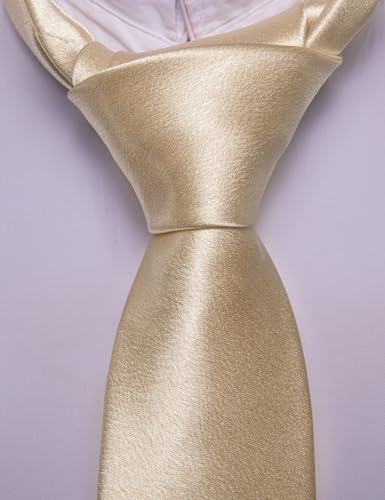 Image of Barry.Wang Boys Ties Pre-Tied Satin Solid Color Kids Tie Pocket Square Set Adjustable Formal Necktie Graduation School