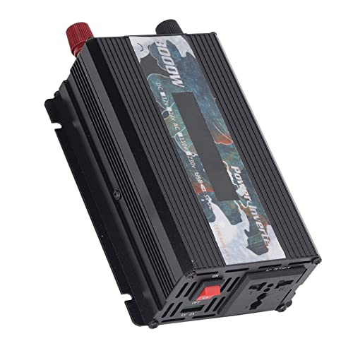 Inverseur puissance voiture 3000W contre la surchauffe en plein air