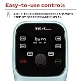 Instant Pot Vortex 2QT Mini Air Fryer,Small Air fryer that Crisps,Reheats, Bakes,Roasts for Quick Easy Meals,Includes over 100 In-App Recipes, is Dishwasher-Safe, from the Makers of Instant Pot, Aqua