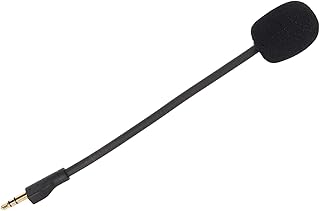 Yunseity Replacement Gaming Mic for Gaming Headset Pro, G Pro X, Detachable Noise Cancelling Microphone 3.5mm