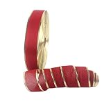 ASDFDG Weihnachtsband 2/6 / 10m Satinband Gold Silber Weihnachtsdekoration Ribbon Glitter Stoffbänder for Handwerk DIY Weihnachten Bögen Geschenkverpackung Für Geschenkverpackung, Partydekoration