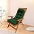 Patio Rocking Chair Cushion,Waterproof Non-Slip High Back Patio Cushions,43Inch Indoor/Outdoor Chaise Lounger Cushions (Green)