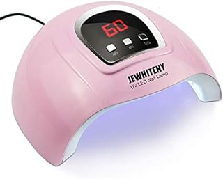 UV LED Nail Lamp 54W, Professional Nail Dryer Gel Polish Light, UV Nail Light with 3 Timer Setting, Nail Polish Curing Gel LED Dryer, Professional Nail Art Tools with Automatic Sensor, LCD Display
