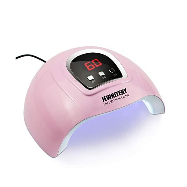UV LED Nail Lamp 54W, Professional Nail Dryer Gel Polish Light, UV Light with 3 Timer Setting, Curing Gel LED Dryer, Art Tools with Automatic Sensor, LCD Display