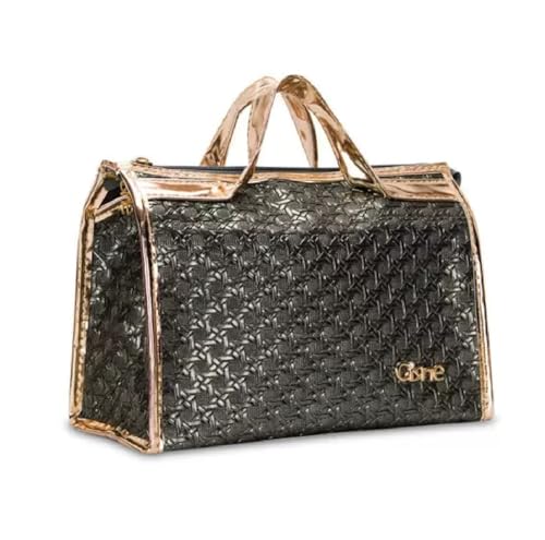 Bolsa Baú Feminina Ruby's de Mão Elegante e Moderna (Cinza)