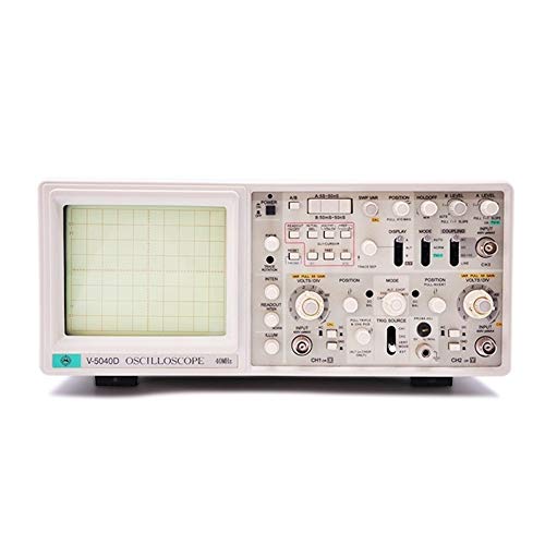 V-5040D Oscilloscope analogique à trois pistes, six voies, lecture différée Oscilloscope à...