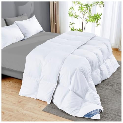 Lions Duck Feather Down Duvet Quilt - 13.5 Tog Duvet King Size, Anti Allergy and Down Proof, Hotel Quality Soft Warm Cosy Quilt, Ideal for Summer Winter, Machine Washable, 230x220cm - Image 2
