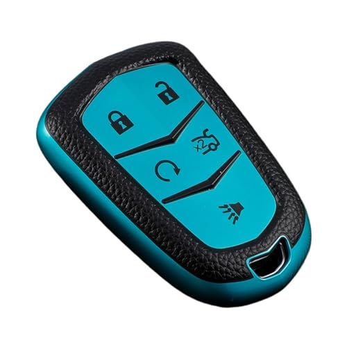 Étui en TPU clé télécommande voiture Cadillac coque de protection 5 boutons