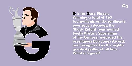 Golf Legends Alphabet