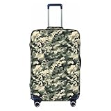 Équipée d'un trou de poignée télescopique, d'un trou de poignée supérieure et de trous latéraux invisibles, cette housse de bagage offre un accès facile à votre valise. La fermeture éclair sécurisée Thearmy imprimé camouflage numérique et le bouton-pression de verrouillage garantissent que la housse reste en place, offrant une protection complète sans compromettre la fonctionnalité.