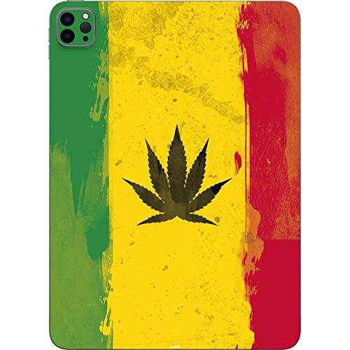 Skinit Decal Tablet Skin Compatible with iPad Pro 11in (2020) Originally Designed Marijuana Rasta Distressed Design