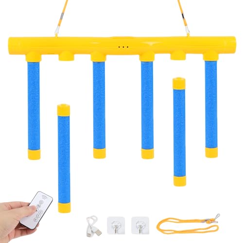 ZEMBSOYA Reflex Drop Sticks Challenge Game, Catching Sticks Game Reaction Training, Upgrade Remote Control 3 Adjustable Speed, Improve Reaction Training, Hand Eye Coordination Training