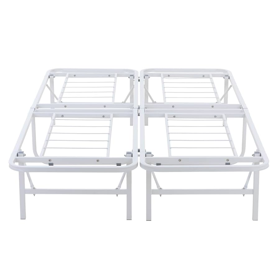 【新作】【ホワイト】 パイプベッド 折りたたみ ベッドフレーム シングル 軽量 BTM パイプベッド 折りたたみ ベッド ベッドフレーム シングル