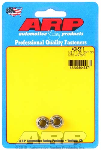 ARP400-8311 M8 X 1.25 SS M10 Socket 12pt nut kit