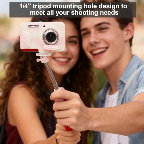 Funda de silicona para cámara Kodak PIXPRO FZ55 rosa miniatura 4