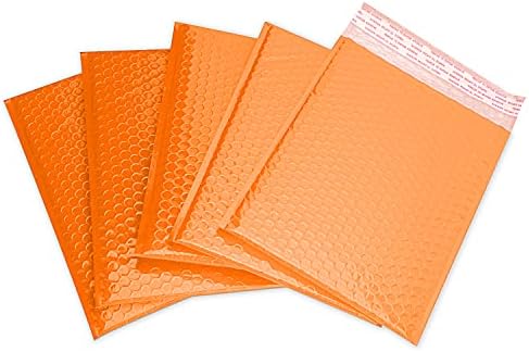 50Pcs Padded Bubble Envelopes Packapro, 120*210mm Bubble Mailers Bags for Shipping/Packing/mailing CD DVD, Purple Package Bags for Small Business Packing Gift