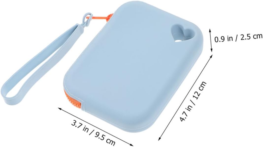 2 Pack Silicone Card Pouch for Everyday Office Use Portable image 2