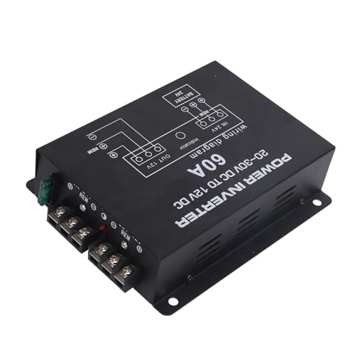 Convertidor reductor de 24V a 12V para automóviles y reductores de voltaje de 60A 7