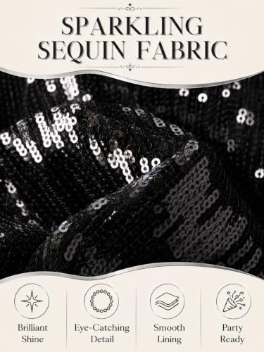 Image of Girls Sequin Flare Pants Sparkle Elastic Waist Dance Pants with Pockets