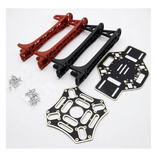 Kit marco LR PRO 10 carbono 3K para UAV 1SET rojo-negro miniatura 2