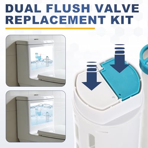 Válvula de descarga de inodoro de 2 pulgadas para renovar el baño de tu hogar 8