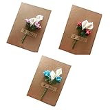 Einzigartige Gruß-Karten für Erntedank-Tag/Weihnachten/Geburtstag 3 PCS