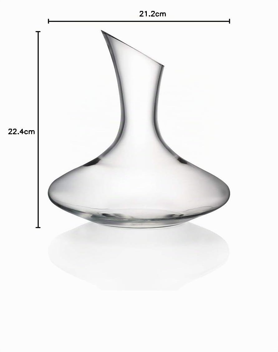 Cristal D'Arques Carafe - Carafe à vin 1,8L, aération grande surface, système anti-goutte, résistance et clarté supérieures, passe au lave-vaisselle