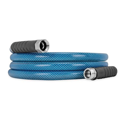 Camco TastePURE 10-Foot Premium Camper/RV Drinking Water Hose - Features a Heavy-Duty No-Kink Design...