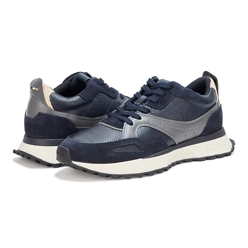 BOSS Men's Jonah Suede Detail Lace Up Sneakers3