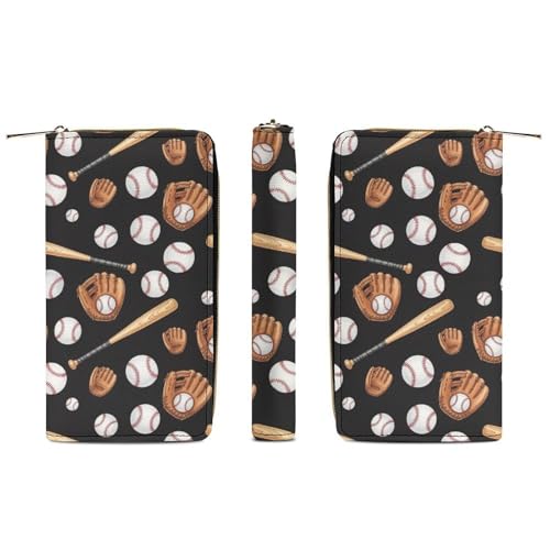 Large Capacity Baseball Ball Bat Wallet for Unisex, Wallets Easy to Carry, Compact Wallet for Outdoor Accessories3
