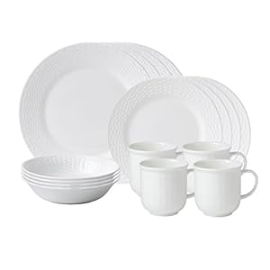 Wedgwood Fine Bone China Nantucket Basket 16-Piece Set