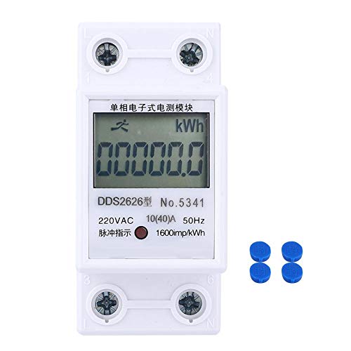 Medidor de Energia Garosa DDS2626 2P Medidor de Energia Eletrônico Monofásico 220V Medidor de Energi