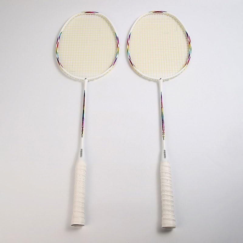 Carbon Fiber Badminton Rackets Professional Training Racquet Super LightSports Badminton Racket Set