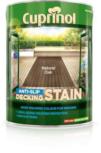 Cuprinol Ultra Tough Decking Stain 5L Natural Oak...