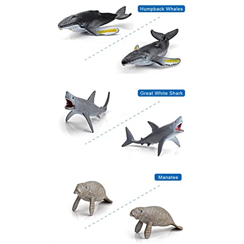 brinquedo criaturas marinhas realistas, Figura Brinquedos Animais Marinhos Realistas, páscoa present
