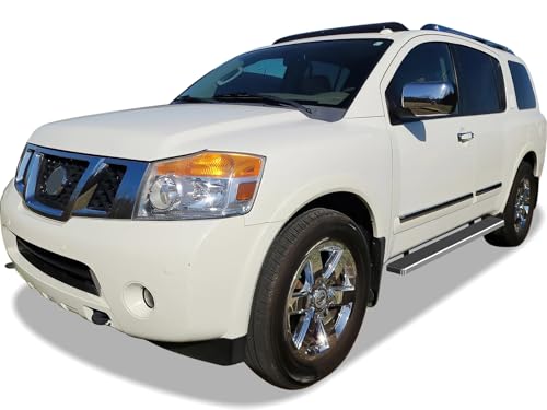 Estribos de Acero Inoxidable para Nissan Armada 04-16 miniatura 2