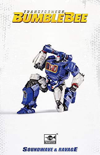 Dpfhl Trumpeter Soundwave & Ravage Smart Model Kit Action Figure #TOP1