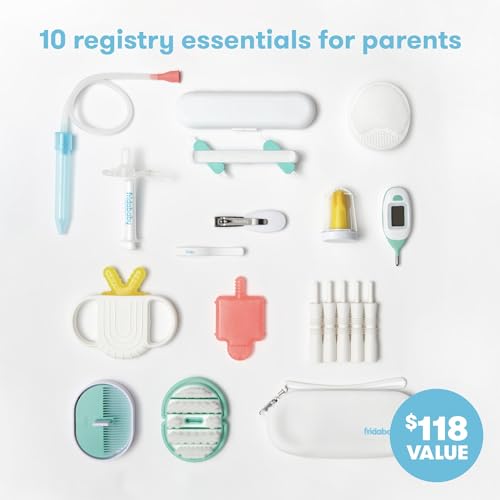 image for Frida Baby Ultimate Baby Kit, 10 piece New Born Essentials Gift Set In