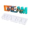 Mikihat Époxy Résine Moules Moules en Silicone, Moules en Silicone pour Dream en Résine Époxy, DIY Effacer Silicone Moules pour Moulage Moules Outils Ensemble