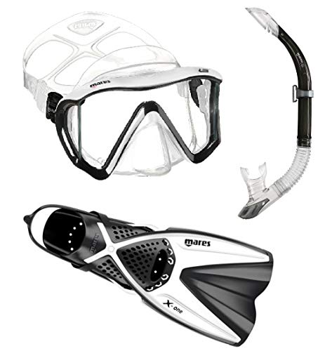 Kit de plongée Mares i3 X-One Sailor blanc M/L taille 35-47