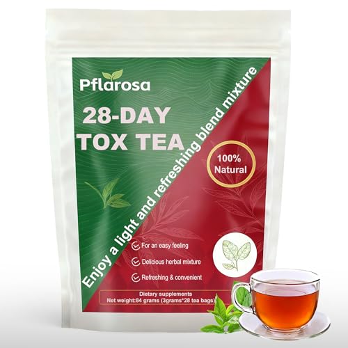 Detox Tea 28 Count, Natural Herbal Tea with Oolong &...