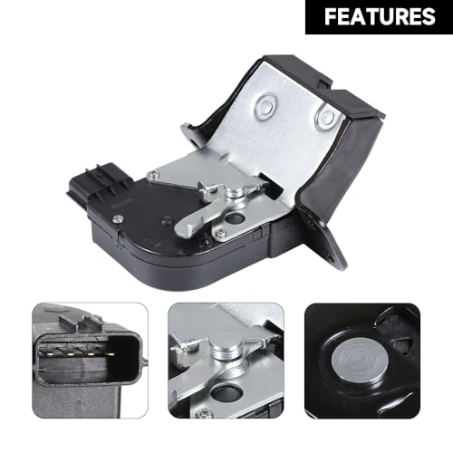 Image of Trunk Latch Lock Actuator Tailgate Door Latch Lock Actuator - Compatible for Hyundai Veloster 1.6L 2012-2017 - Replace Part 81230-2V000