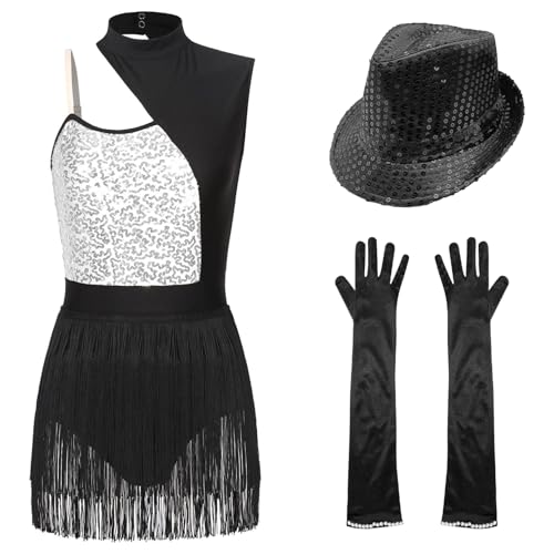 Robe danse latine à franges sequins et robe de soirée cérémonie bal