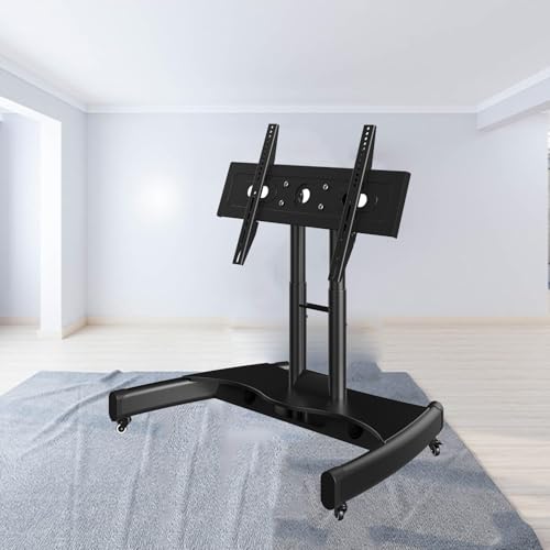 Soporte móvil para TV con ruedas ajustable en altura miniatura 1