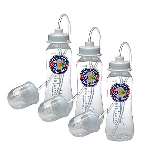 Amazon.com : Podee Hands Free Baby Bottle - Anti-Colic Self Feeding ...