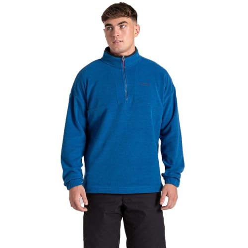 Maillot de survêtement Craghoppers Esk demi-zip bleu pour homme taille L