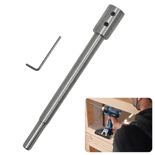 Prolunga Punta Forstner 170mm - Per Fori Profondi, Acciaio Resistente - Foto 6
