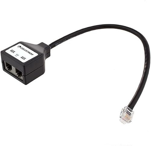 Celestron 93919 Divisor de puerto auxiliar, negro